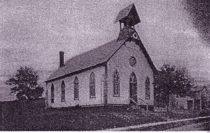 Church on German Street - 1880