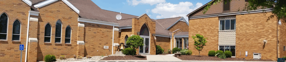 Harmony-Zelienople Global Methodist Church Main Entrance